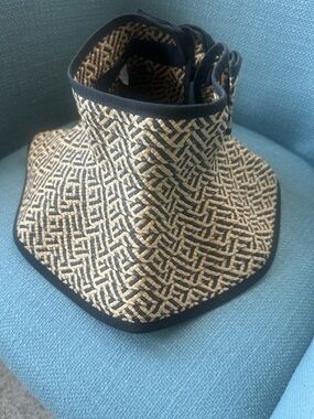 World Market Paper Adjustable Visor Hat O/S